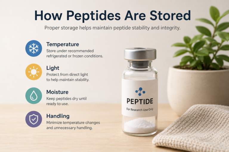 How Peptides Are Stored
